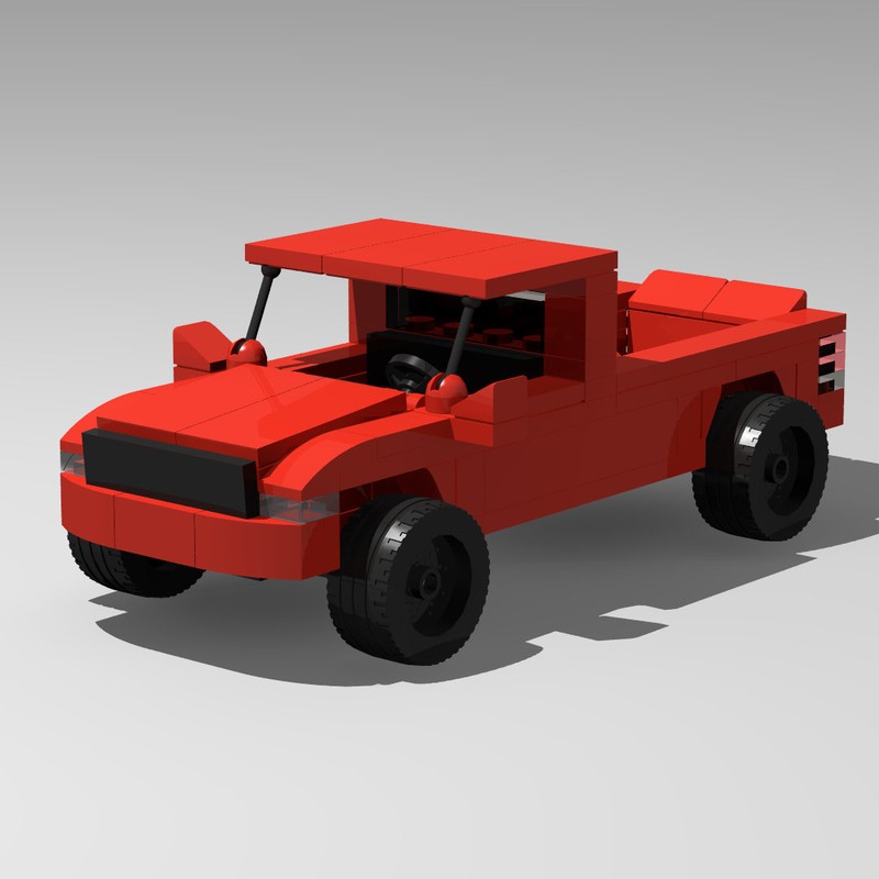Lego 2nd Gen Dodge Ram 2500 Race Truck