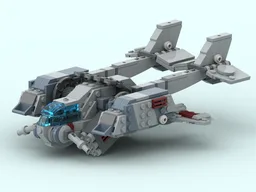 Solar Empire Gunship (w/ Stand)