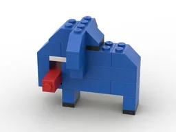 6370 Elephant with tree trunk