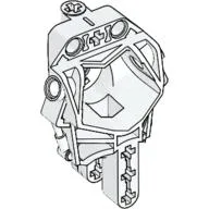 Large Figure Skeletal, Torso (Toa Metru) / White