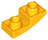 Brick Curved Inverted 2 x 1