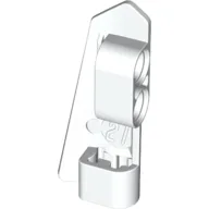 Technic Panel Fairing #21 5L Small Smooth, Side B / White