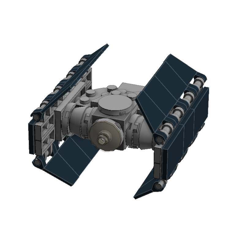 Lego Mini Darth Vaders TIE Advanced x1