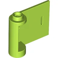 Door 1 x 3 x 2 Right - Open Between Top and Bottom Hinge / Lime