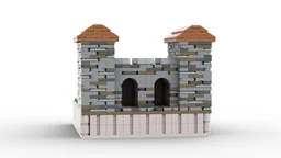 Small Roman Ancient Gate