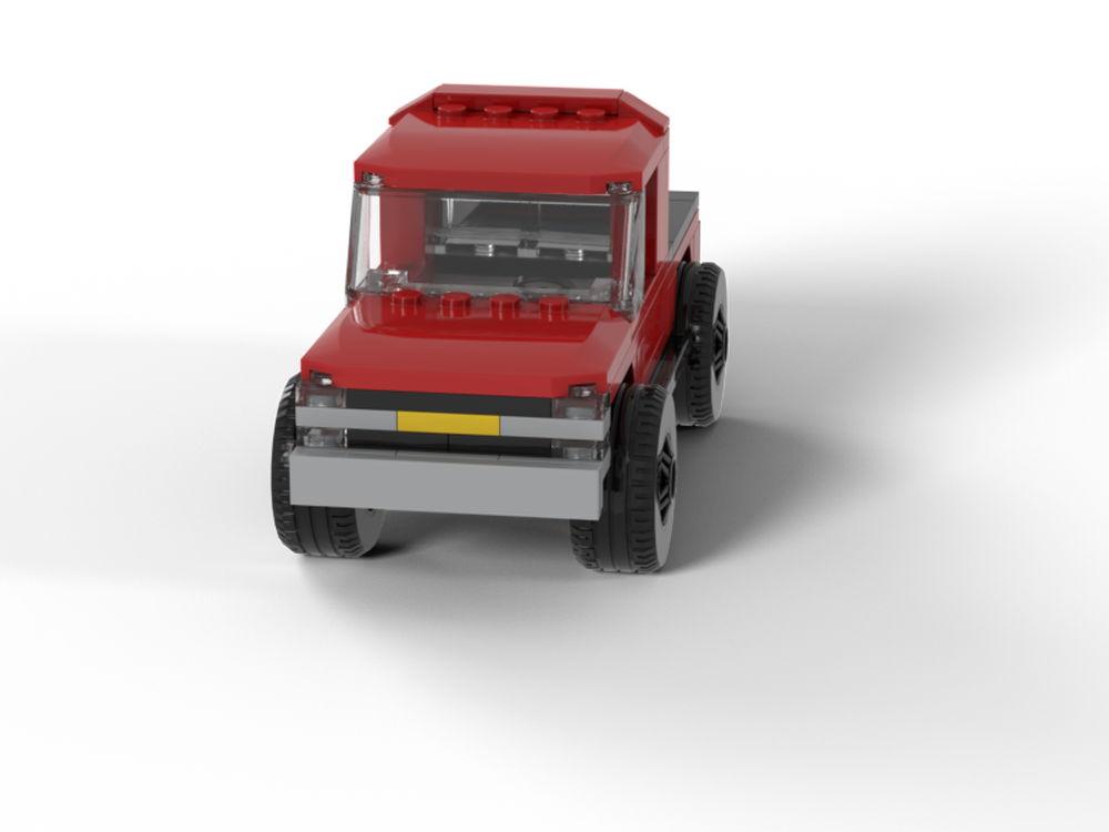 Lego Chevy with Engine bay