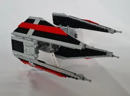 Simple 181st Imperial Fighter Wing bloodstripes for 75348 Tie Interceptor