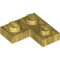 Plate 2 x 2 Corner / Pearl Gold