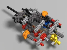 4-speed sequential gearbox