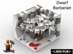 Dungeons And Dragons Dwarf Barbarian Display