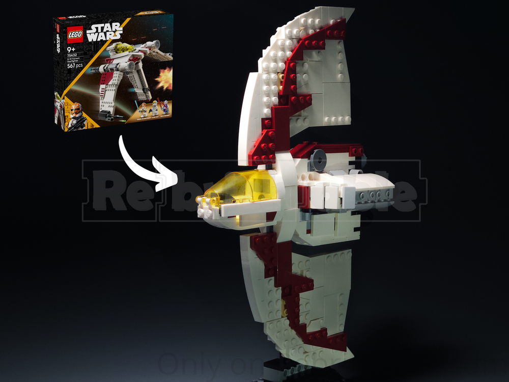 Lego T-6 Shuttle (75432 Alternate Build)