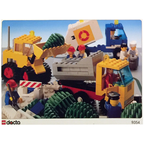 Lego Activity Sheet, for Set 9354 - Recycling / Landfill / [No Color/Any Color]