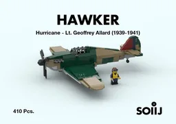 Hawker Hurricane Mk1 - Lt. Geoffrey "Sammy" Allard - british fighter ace
