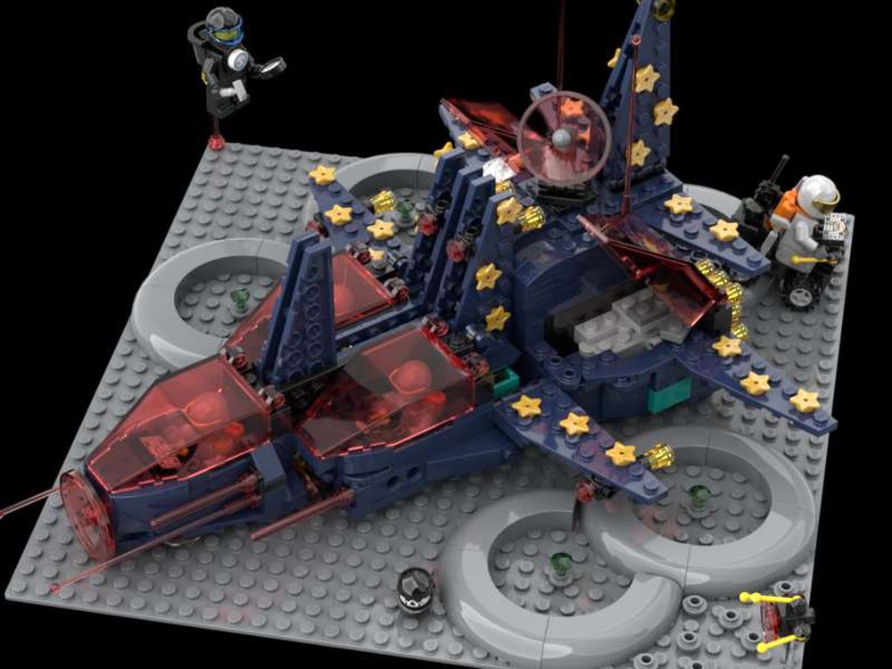 Lego Space Adventurers Mothership