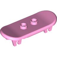 Lego Sports Skateboard with Trolley Wheel Holders / Bright Pink