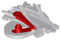 Duplo Train Track Switcher with Red Switch