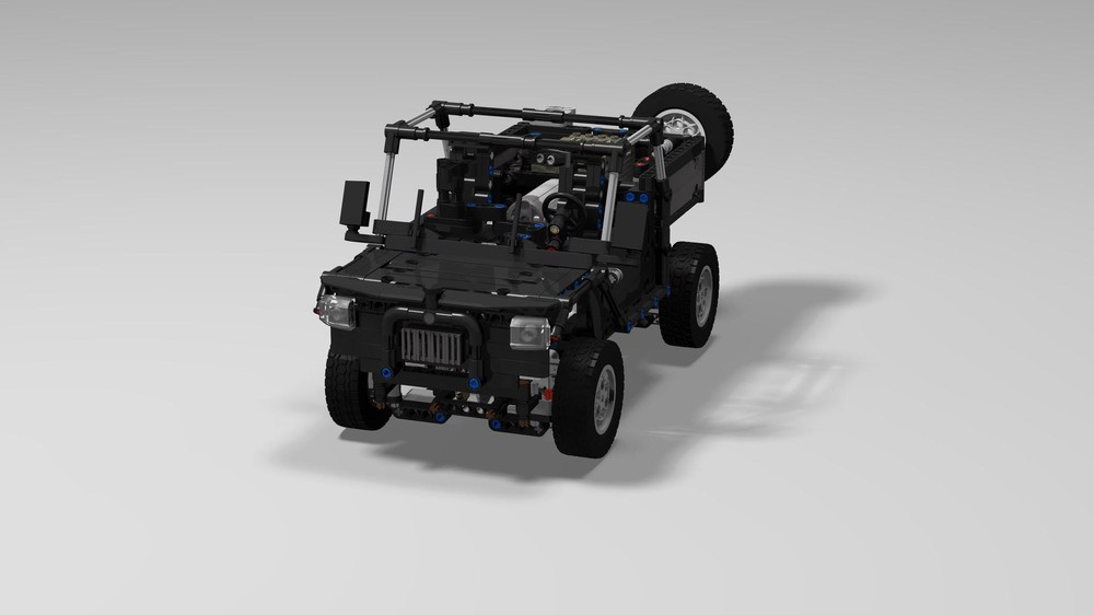 Lego 4x4 SUV on 62/68 wheels