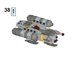 Razor Crest Microfighter MOC/MOD