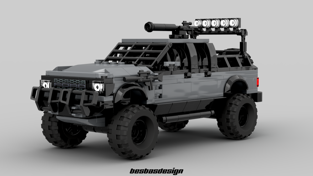 Lego Ford® F-150 Raptor apocalyptic version!