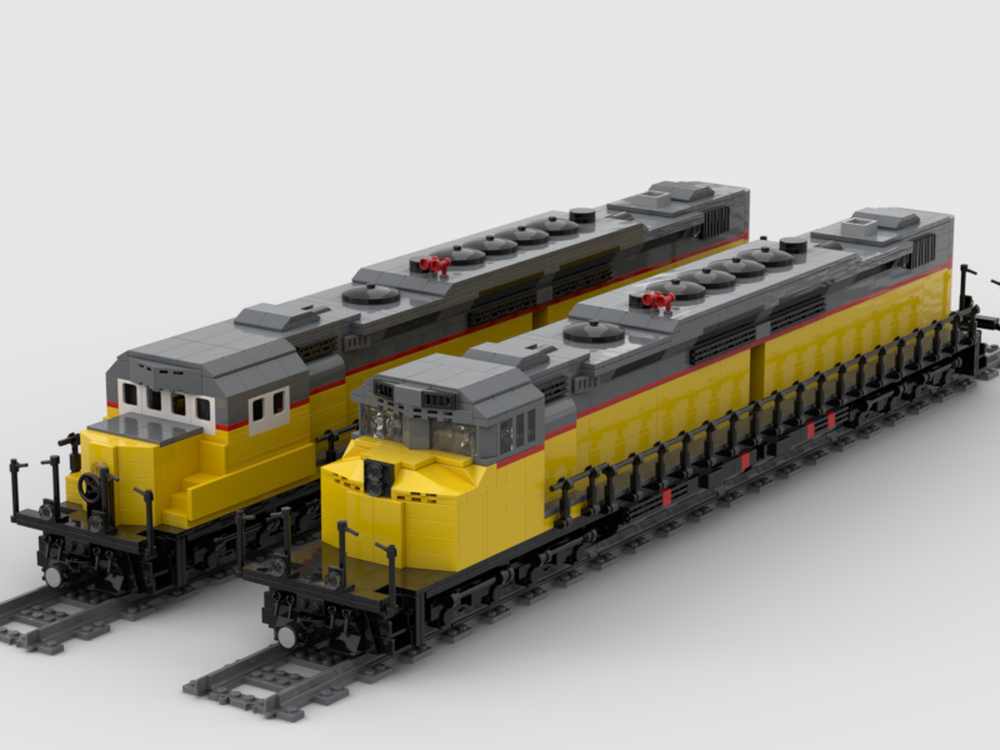 Lego Legacy DD35A & EMD DDA40X