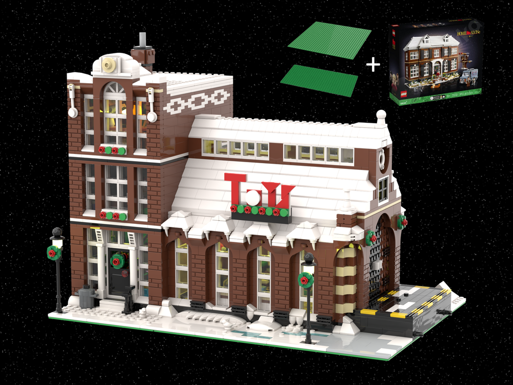 Lego Old Toy Factory - 21330 Home Alone Modification