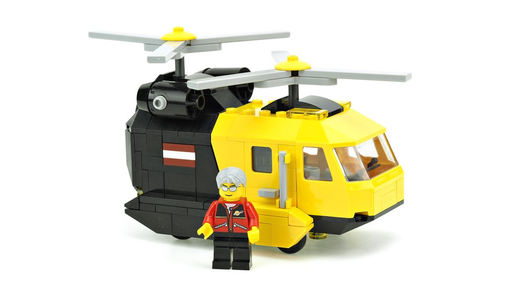 Lego Twin-Rotor Helicopter