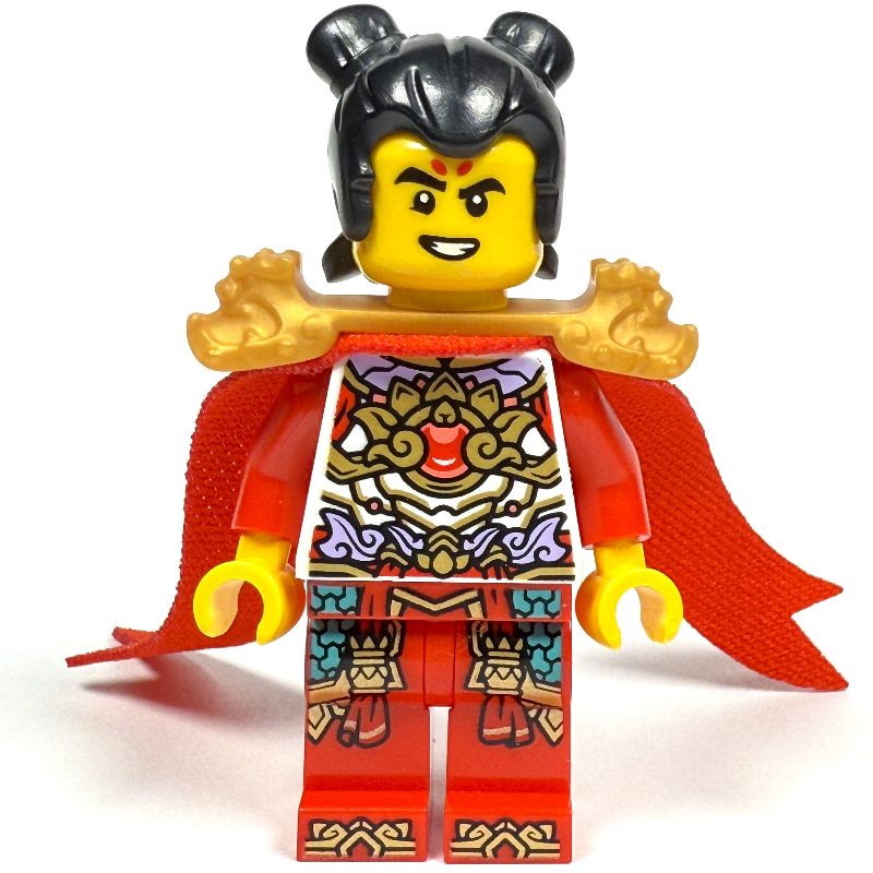 Lego Nezha, White and Red Armor