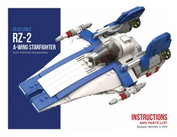 RZ-2 Resistance A-Wing - Blue - Tallisan Lintra