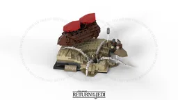 Episode VI Micro Diorama : Escape from Jabba (Desert skiff escape)