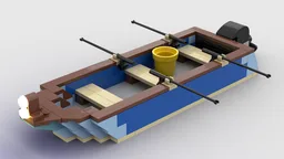 Fishing Motor Boat