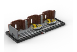 Episode I Hanger Bay with Characters