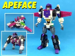 Transformer Apeface triple changer /Horrorcon Headmaster