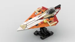Delta-7 Aethersprite-class light interceptor - Saessee Tiin Toy Version