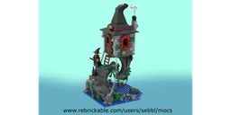 Tensegrety Witch Hut