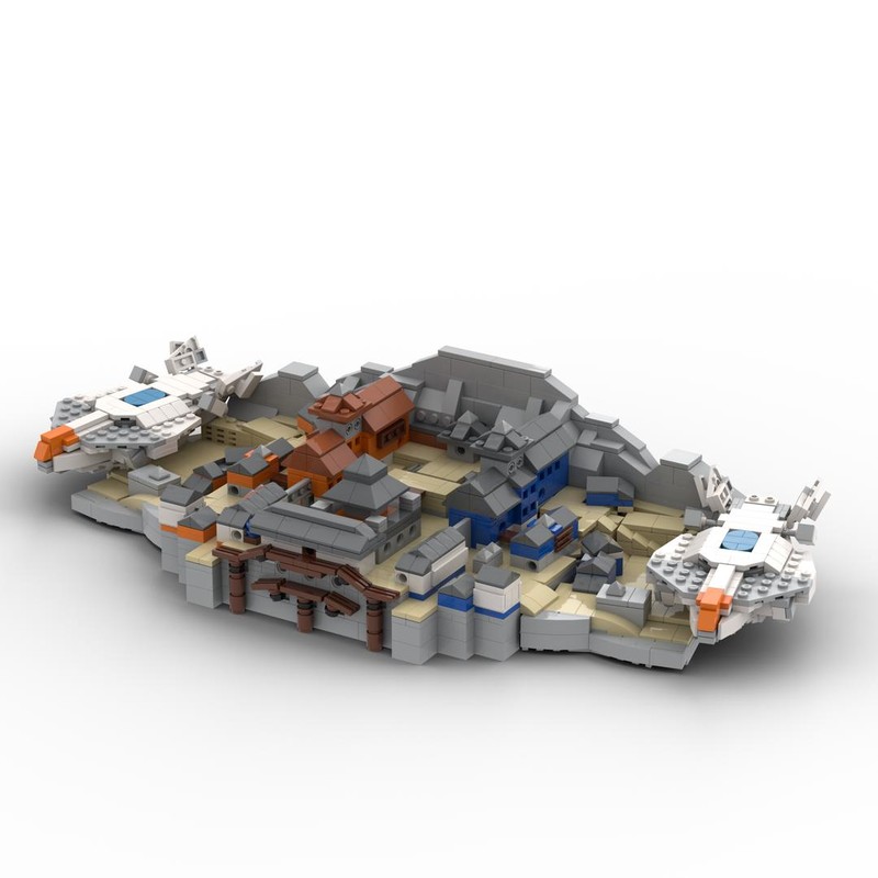 Lego Nepal Village Overwatch Map (Full Size)