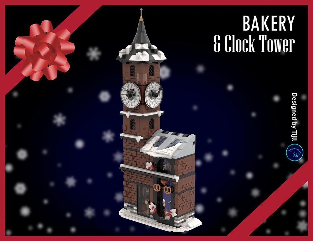Lego Bakery & Clock tower