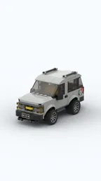 LEGO Chevrolet Tahoe two dor 6-pin wide MOC