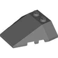 Brick Wedged, Sloped 4 x 4 Triple, Stud Notches
