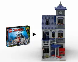 70617 Modular - Secret Hideout