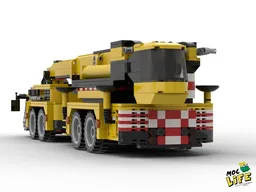 8 wheels crane