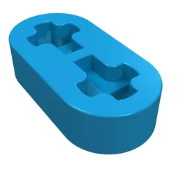 Technic Beam 1 x 2 Thin / Dark Azure