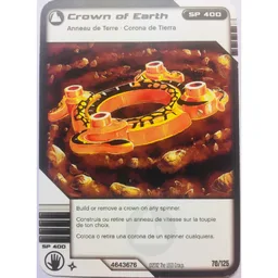 Trading Card, Ninjago Deck #2: 70 - Crown of Earth - North American Version / [No Color/Any Color]