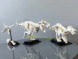 21320: real T. rex, Edmontosaurus annectens & pterosaurs