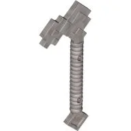 Tool Hoe Blocky / Flat Silver