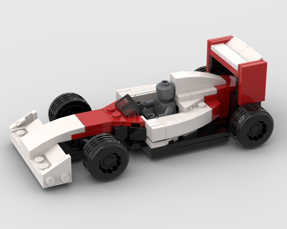 Lego Senna Mini Fig Display