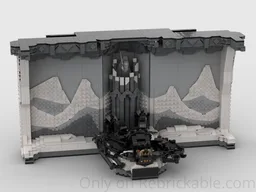 Balrog Defeated Book Nook - Deluxe version