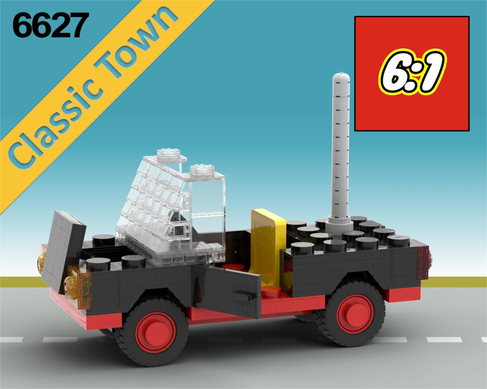 Lego 6627 Up-Scaled convertible