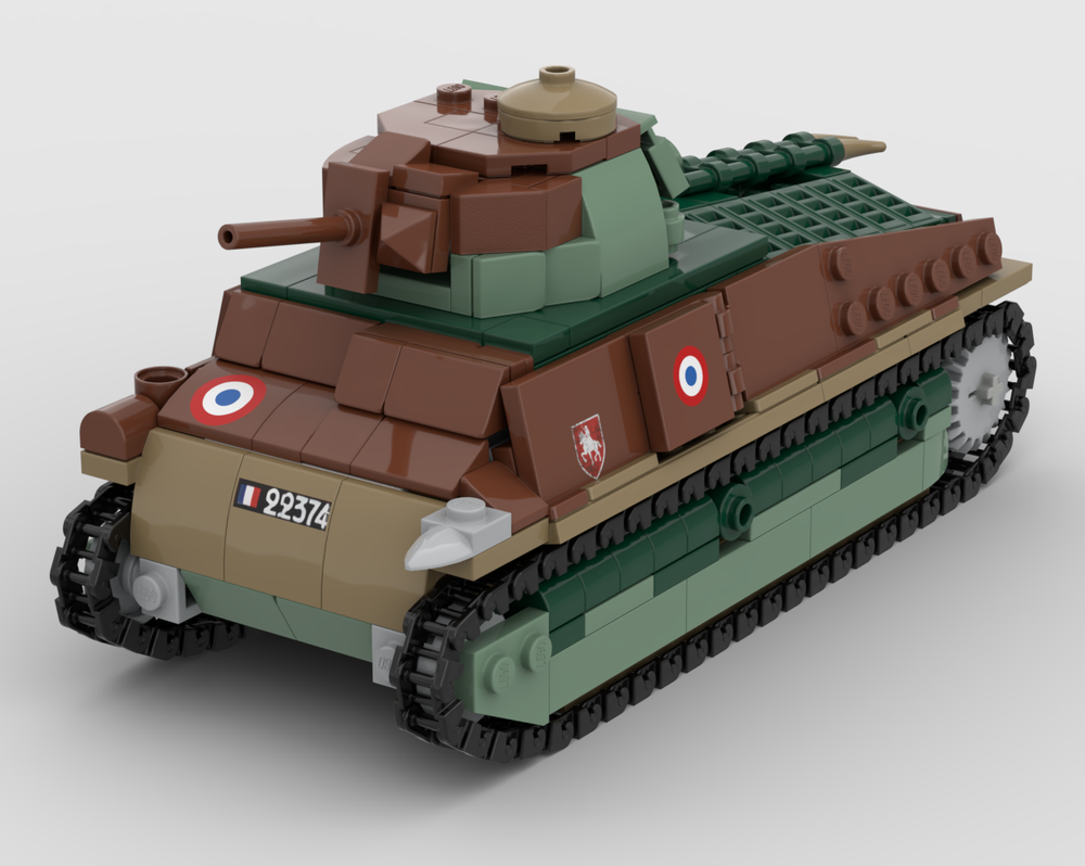 Lego Char Somua S35 (1:33)
