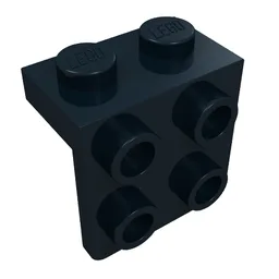 Bracket 1 x 2 - 2 x 2 / Black
