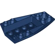 Brick Wedged, Curved Inverted 6 x 4 / Dark Blue